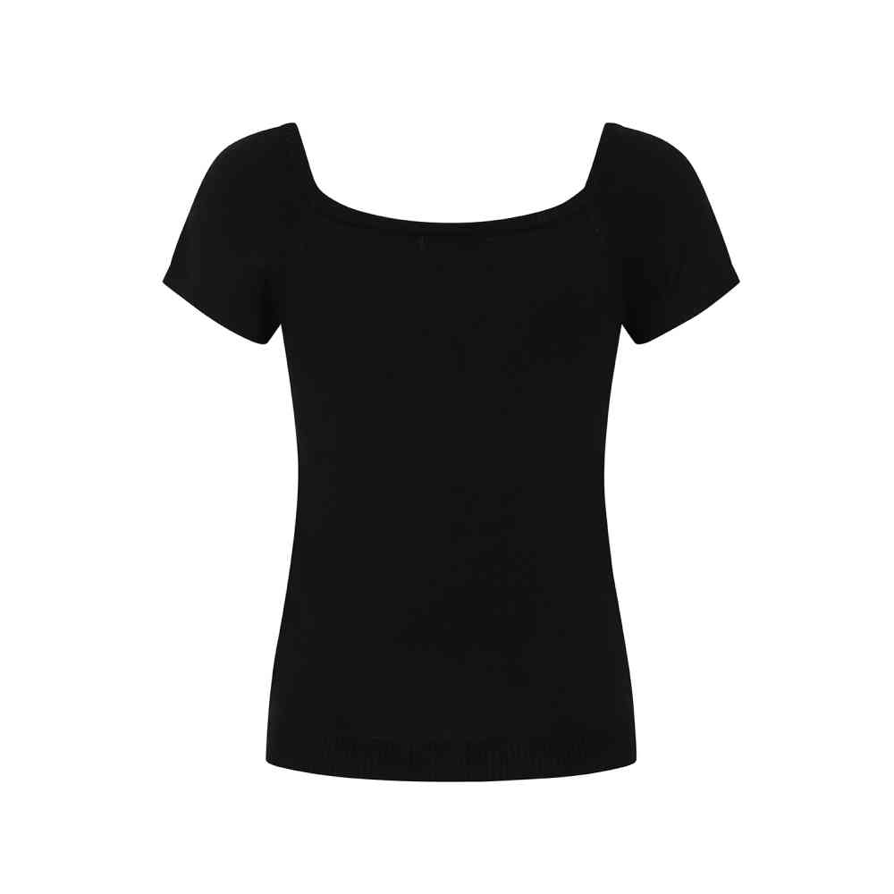 Banned - Ginny Knitted Top - Black